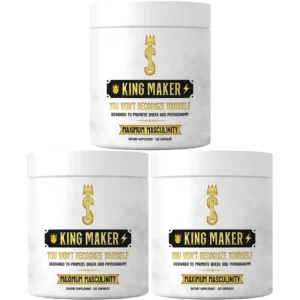 King Maker 13-in-1 Anabolic Supplement for Men – Pack of 3